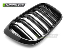 Carica l'immagine nel visualizzatore di Gallery, Griglia Sportiva Nera Lucida Doppia Barra per BMW X3 (G01) 2017-2021