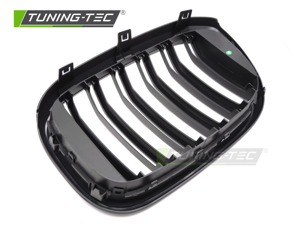 Griglia Doppia Barra Nera Opaca per BMW X3, X4 – cod. GRBMV9
