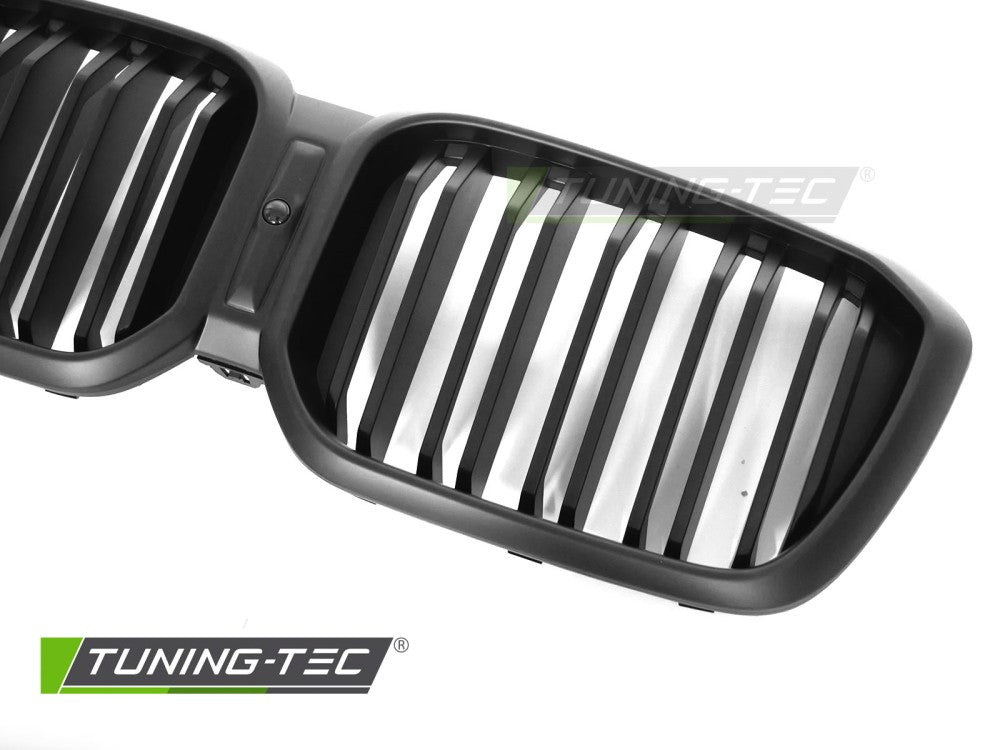 Griglia Doppia Barra Nera Opaca per BMW X3, X4 – cod. GRBMW8