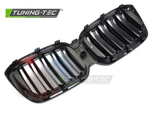 Load image into Gallery viewer, Griglia Sportiva Nera Lucida Doppia Barra per BMW X4 (G02 Facelift) 2021-2025