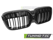 Load image into Gallery viewer, Griglia Sportiva Nera Lucida Doppia Barra per BMW iX3 (G08 Facelift) 2021-2025
