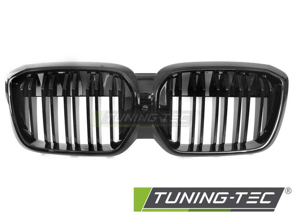 Griglia Sportiva Nera Lucida Doppia Barra per BMW iX3 (G08 Facelift) 2021-2025