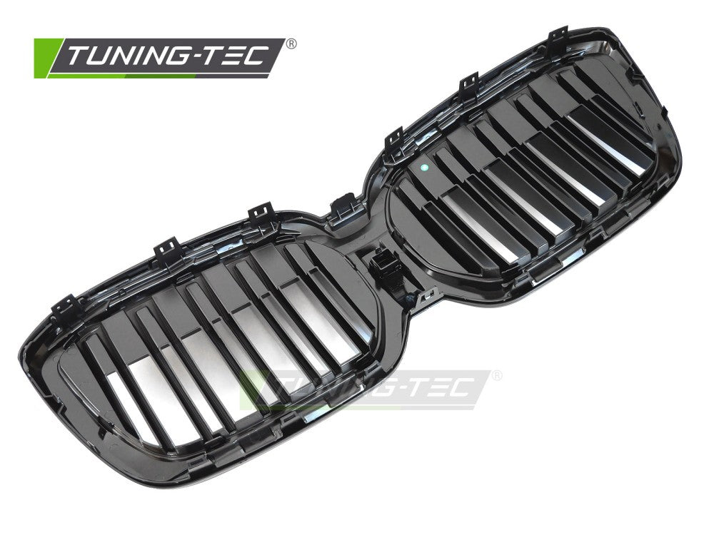 Griglia Sportiva Nera Lucida Doppia Barra per BMW iX3 (G08 Facelift) 2021-2025