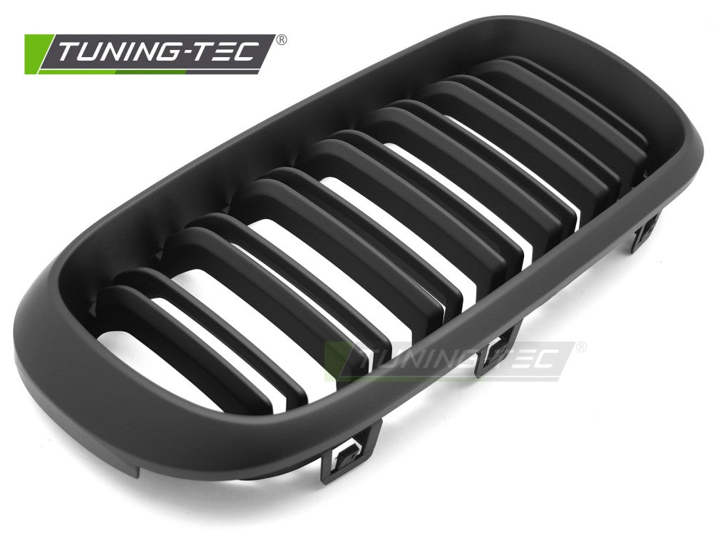 Griglia Doppia Barra Nera Opaca per BMW X5, X6 – cod. GRBMX4