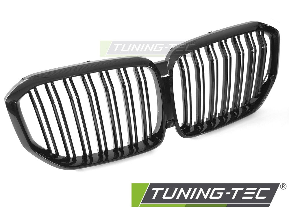 Griglia Sportiva Nera Lucida Doppia Barra per BMW X5 (G05) 2019-2022