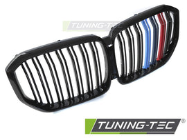 Griglia Sportiva Nera Lucida Doppia Barra per BMW X5 (G05) 2019-2022