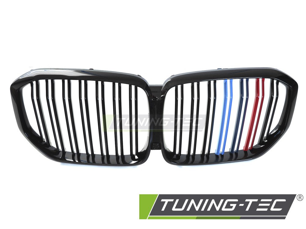Griglia Sportiva Nera Lucida Doppia Barra per BMW X5 (G05) 2019-2022