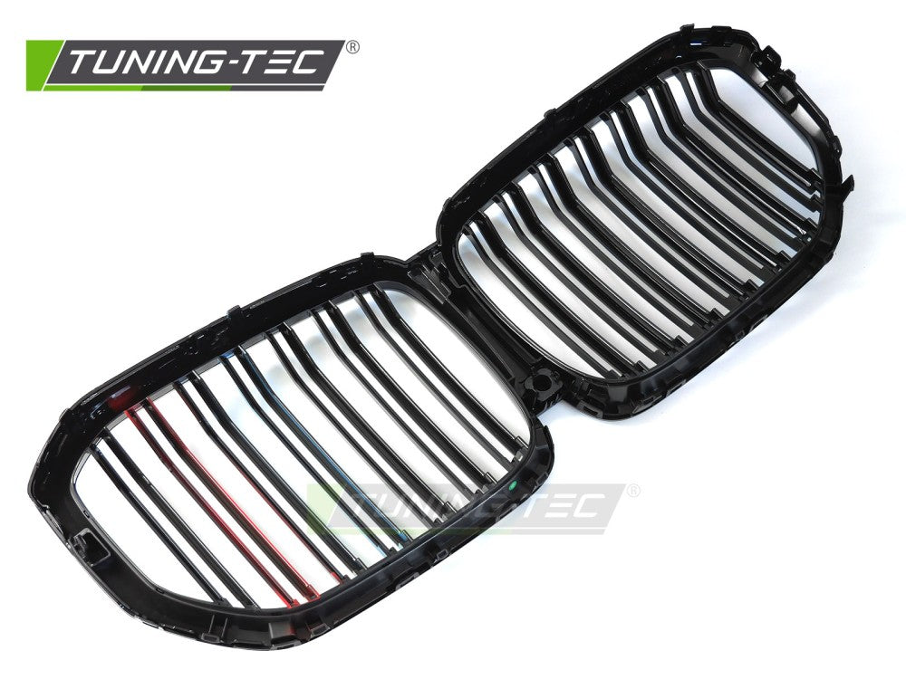 Griglia Sportiva Nera Lucida Doppia Barra per BMW X5 (G05) 2019-2022