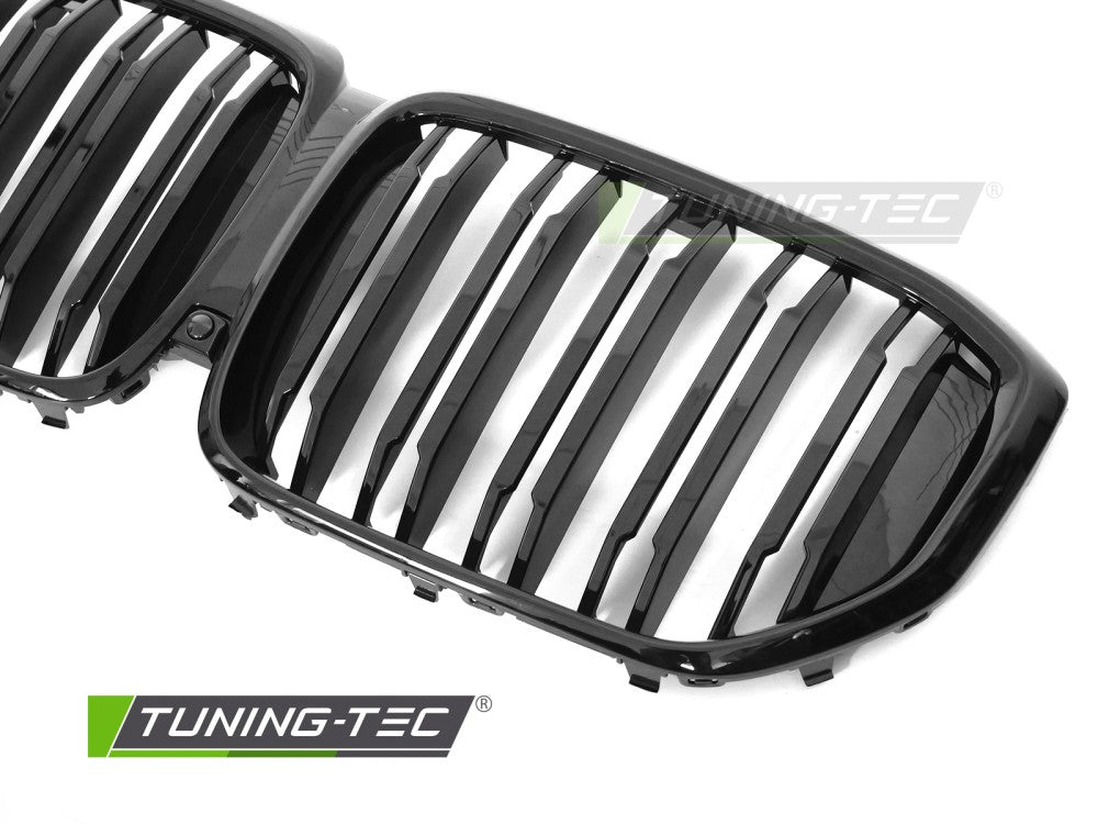 Griglia Sportiva Nera Lucida Doppia Barra per BMW X5 G05 LCI