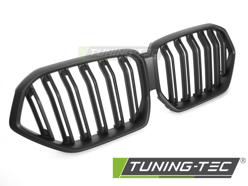 Griglia Sportiva Nera Opaca Doppia Barra per BMW X6 (G06) 2019-2023