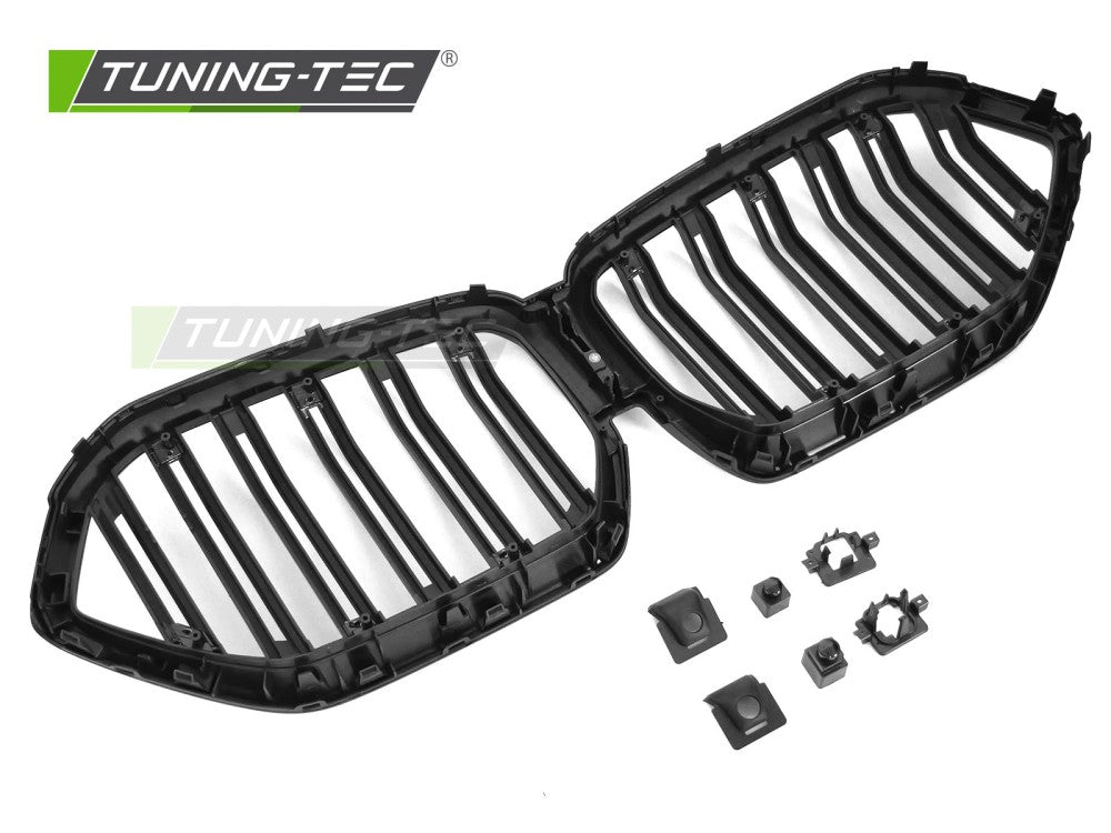 Griglia Doppia Barra Nera Opaca per BMW X6 (G06) 2019-2023