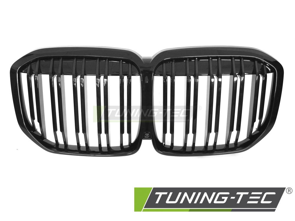Griglia Sportiva Nera Lucida Doppia Barra per BMW X7 (G07) 2018-2022