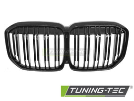 Griglia Doppia Barra Nera Lucida per BMW X7 (G07) 2018-2022 – cod. GRBMZ3