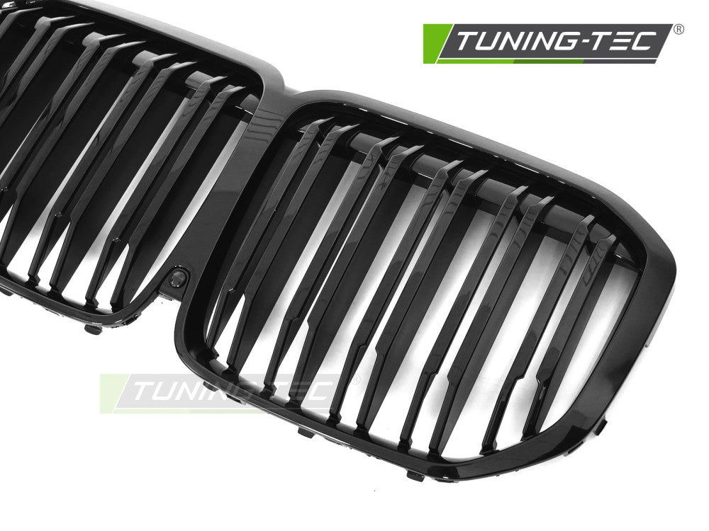 Griglia Sportiva Nera Lucida Doppia Barra per BMW X7 (G07) 2018-2022