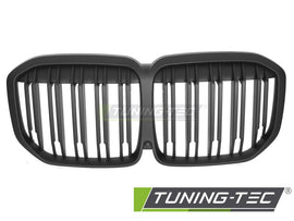 Griglia Doppia Barra Nera Opaca per BMW X7 (G07) 2018-2022