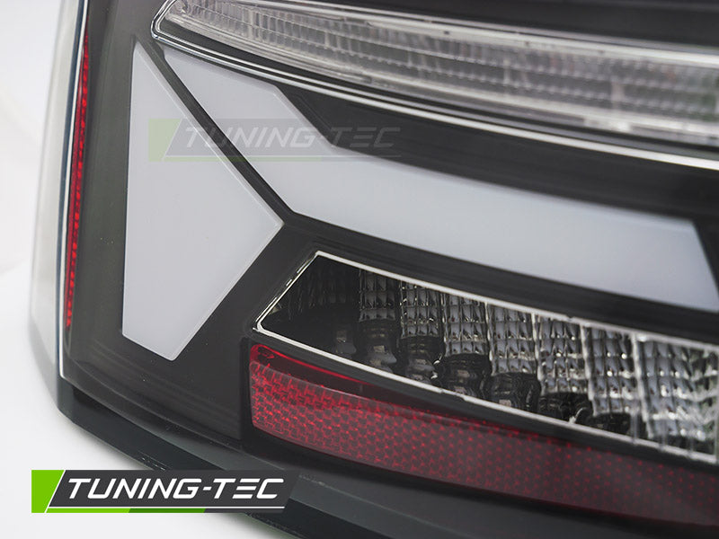 Fanali Posteriori Neri LED BAR Sequenziali per Audi A5 (8T Facelift) 2011-2016