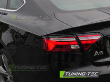 Carica l'immagine nel visualizzatore di Gallery, Fanali Posteriori Rossi e Bianchi LED BAR Sequenziali per Audi A5 (8T Facelift) 2011-2016