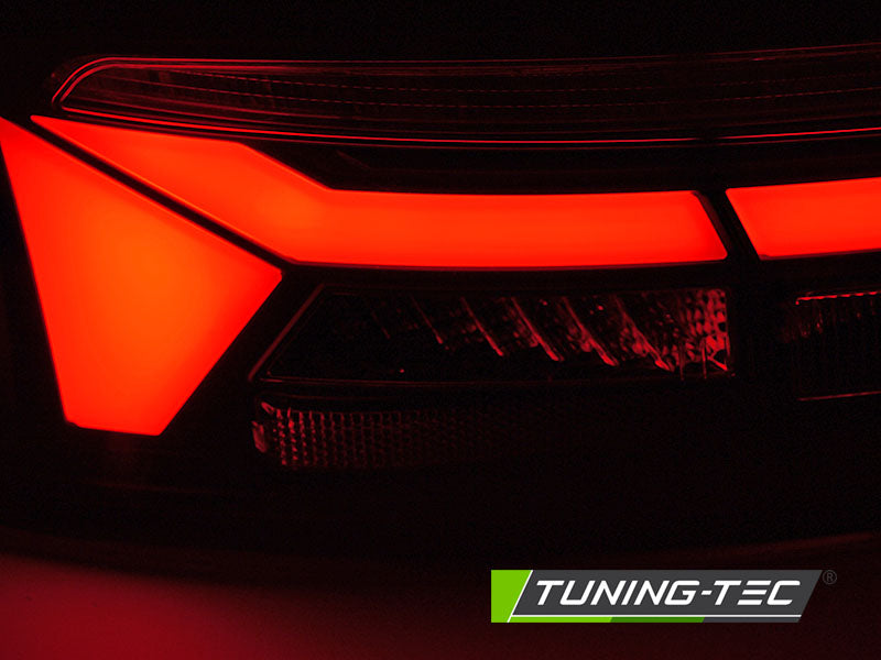 Fanali Posteriori Rossi e Bianchi LED BAR Sequenziali per Audi A5 (8T Facelift) 2011-2016
