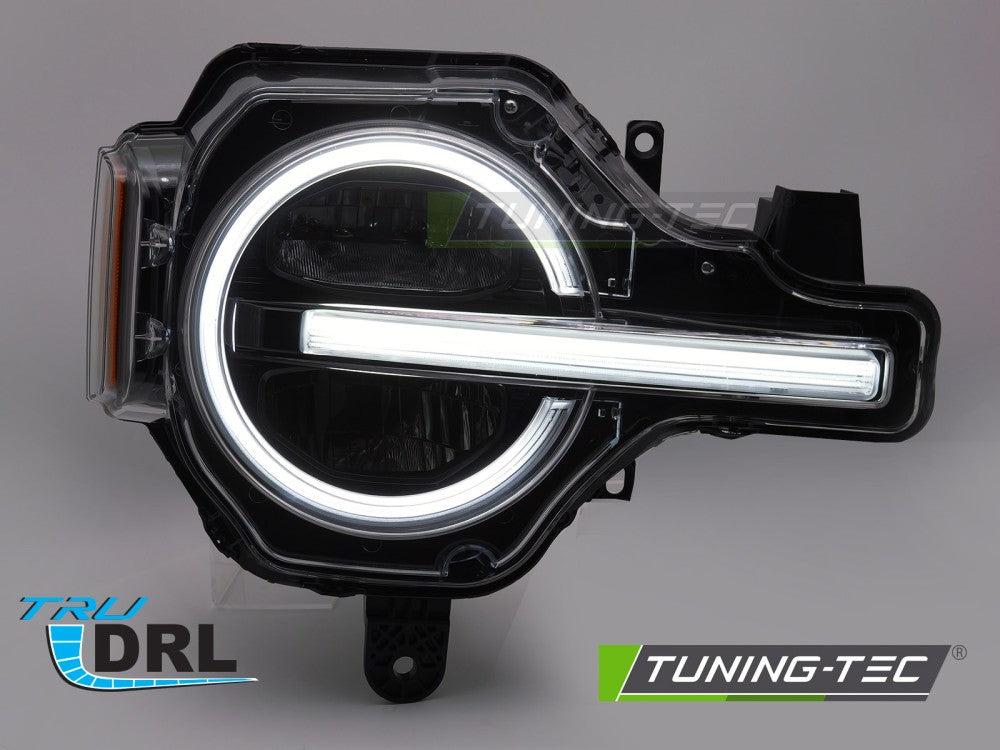 Fari Anteriori Neri DRL per Ford Bronco 2021-2024