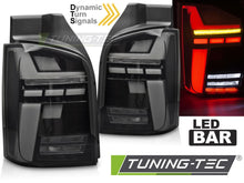 Load image into Gallery viewer, Fanali Posteriori Fumé LED BAR Sequenziali per Volkswagen T5 2004-2009