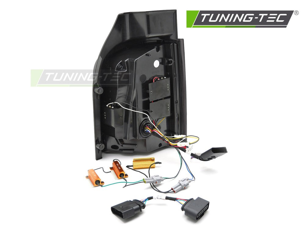 Fanali Posteriori Fumé LED BAR Sequenziali per Volkswagen T5 2004-2009
