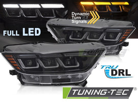 Fari Anteriori DRL Sequenziali per Ford Mustang (Mk6) 2014-2017