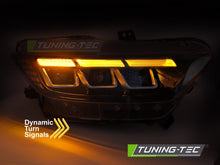 Carica l'immagine nel visualizzatore di Gallery, Fari Anteriori DRL Sequenziali per Ford Mustang (Mk6) 2014-2017