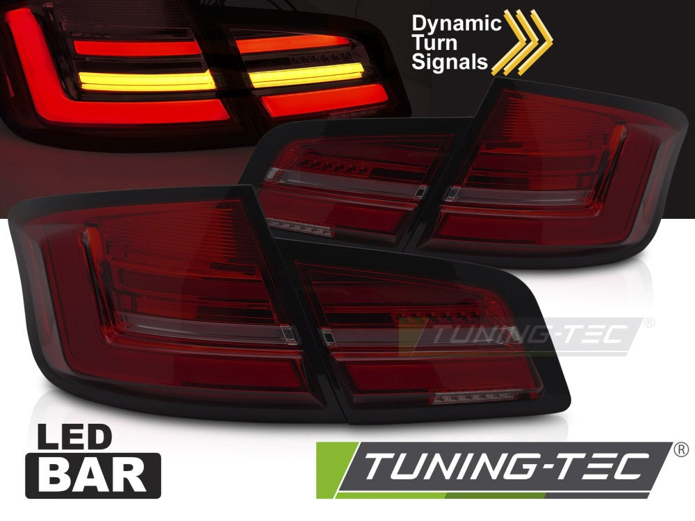 Fanali Posteriori Fumé Rossi LED BAR per BMW Serie 5 (F10 / F11) 2010-2013