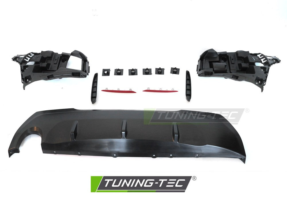 Paraurti Posteriore Sportivo con Fori PDC per BMW Serie 1 (F40) 2019-2024 – cod. ZTBMD4