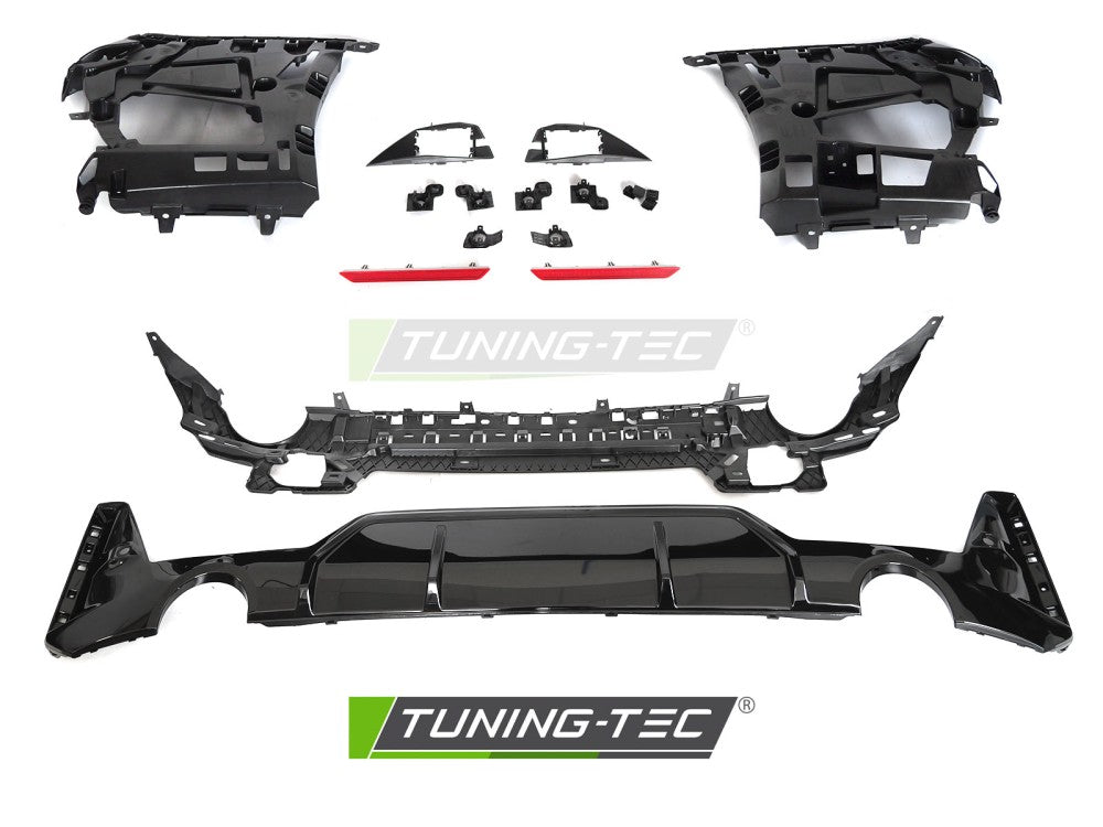 Paraurti Posteriore Sportivo con Fori PDC per BMW Serie 3 (G20) 2022-2026 Berlina – cod. ZTBMD8