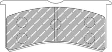 Pastiglie freni racing Ferodo DS1.11 anteriori per pinze AP Racing, Wilwood
