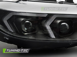 Fari Anteriori Neri DRL per BMW Serie 4 (F32) 2013-2017