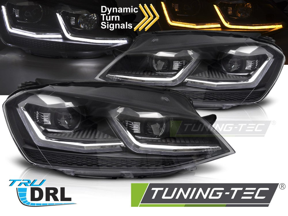 Fari Anteriori DRL Sequenziali per Volkswagen Golf GTI (Mk7) 2013-2017