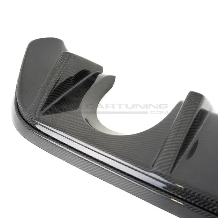 CarbonWorks Diffusore posteriore in carbonio per Ford Focus 2015-2020 - foto 6