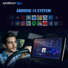 Carica l&#39;immagine nel visualizzatore di Gallery, Andream Autoradio Android 14 Audi A4 S4 RS4 B6/B7: CarPlay, Android Auto, 9&#39;&#39; Touch HiFi.