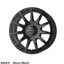 Cerchio in lega Ström VS-F11 20x8.5 6x120 ET44 Gloss Black