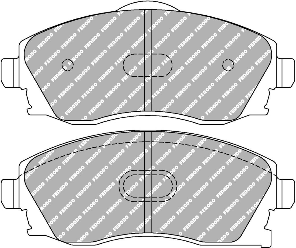 Pastiglie freni Ferodo DS2500 anteriori Opel Corsa C