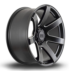 Cerchio in lega Rota Wheels Gauntlet 20x9 6x139.7 ET40 Satin Black Milled Spokes