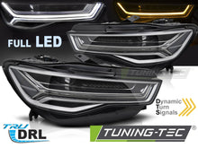 Carica l'immagine nel visualizzatore di Gallery, Fari Anteriori DRL Sequenziali per Audi RS6 (C7) 2014-2018