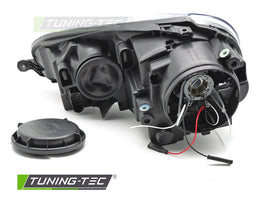 Fari Anteriori Neri per Volkswagen Golf (Mk5) 2003-2009 – Coppia (omologati E32) – cod. LPVWZ5
