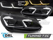 Carica l'immagine nel visualizzatore di Gallery, Fari Anteriori DRL Sequenziali per Volkswagen Golf (Mk6) 2008-2012