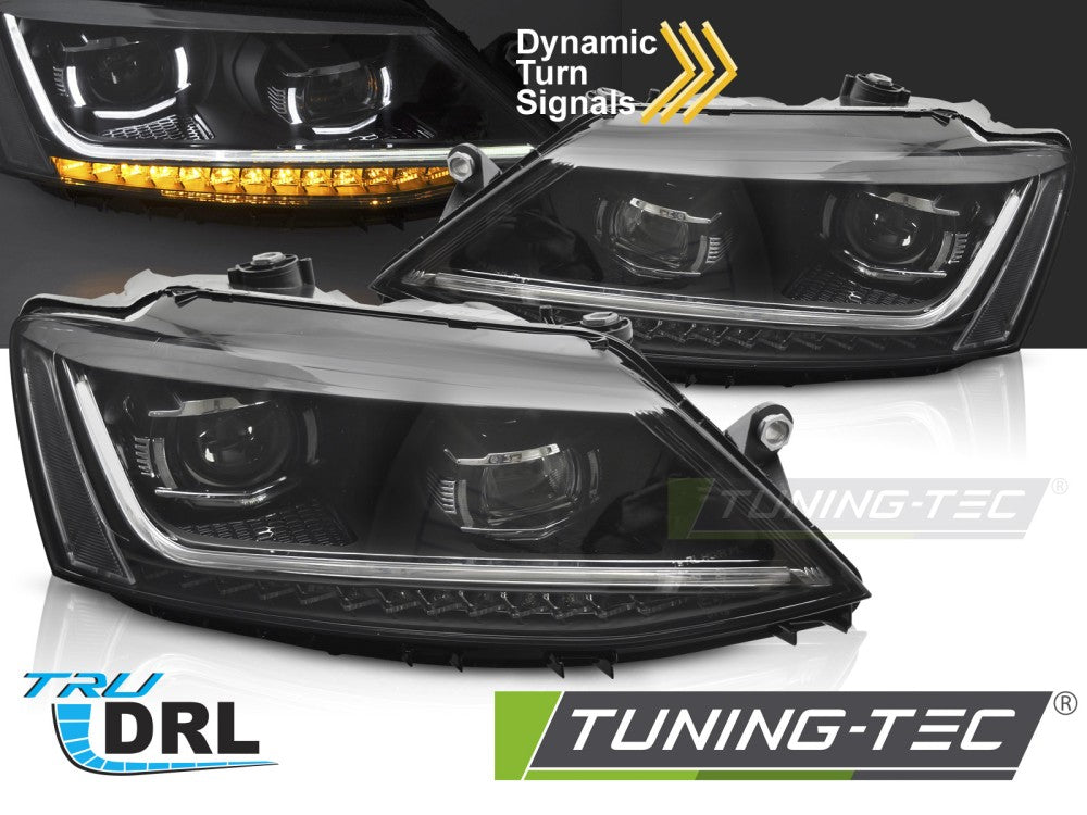 Fari Anteriori DRL Sequenziali per Volkswagen Jetta (Mk6) 2011-2018
