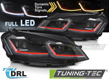 Carica l'immagine nel visualizzatore di Gallery, Fari Anteriori Rossi DRL Sequenziali per Volkswagen Golf GTI (Mk7) 2013-2017