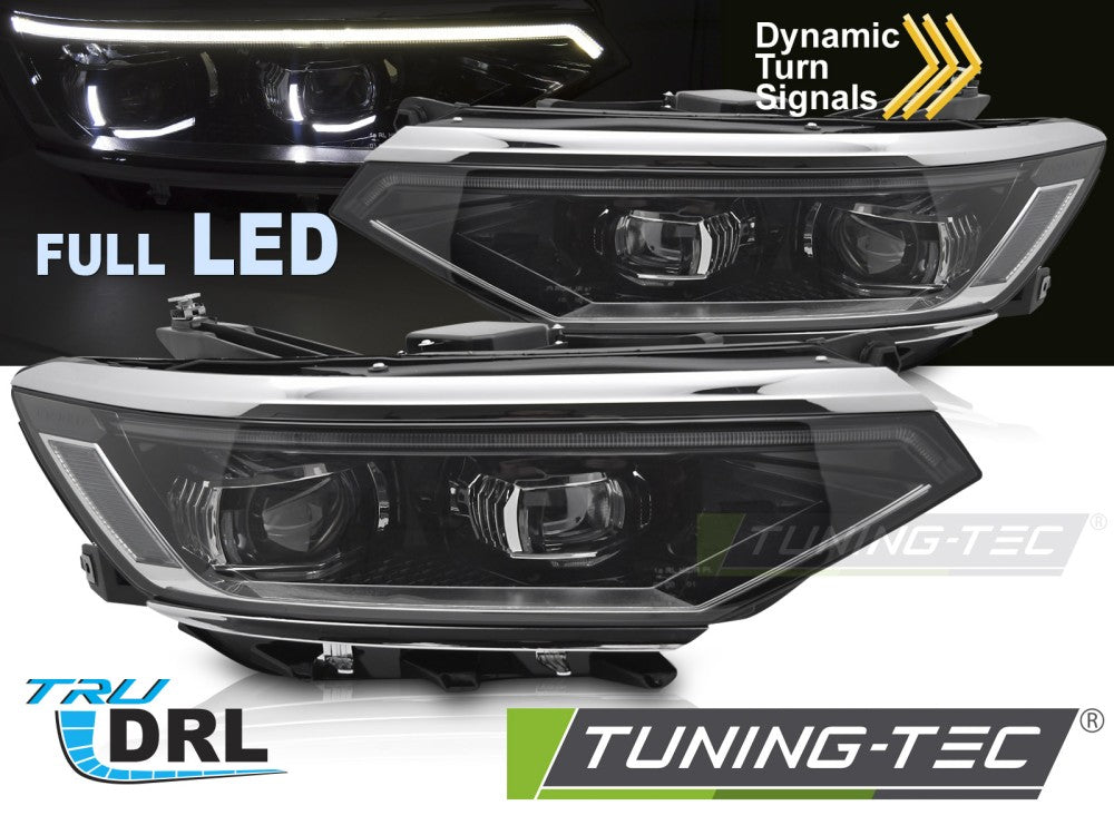 Fari Anteriori DRL Sequenziali per Volkswagen Passat (Mk8 (B8) Facelift) 2019-2023