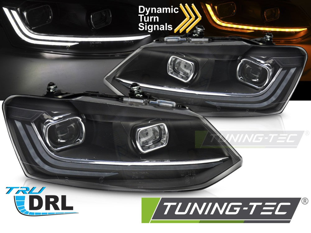 Fari Anteriori DRL Sequenziali per Volkswagen Polo (Mk5) 2009-2017