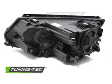 Carica l'immagine nel visualizzatore di Gallery, Fari Anteriori Neri DRL per Volkswagen Tiguan (Mk1) 2011-2015