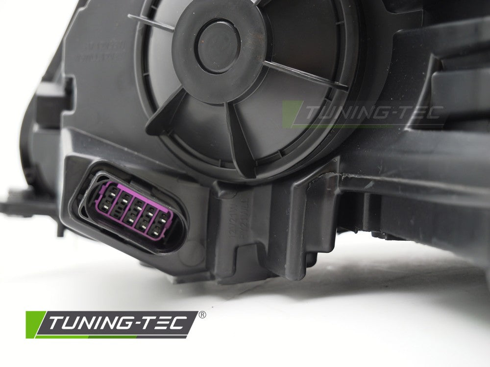 Fari Anteriori Neri DRL per Volkswagen Tiguan (Mk1) 2011-2015