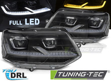 Carica l'immagine nel visualizzatore di Gallery, Fari Anteriori Cromati DRL per Volkswagen T5 2010-2015