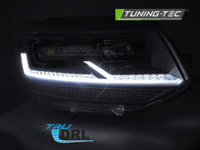 Load image into Gallery viewer, Fari Anteriori Neri DRL Sequenziali per Volkswagen T5 2010-2015
