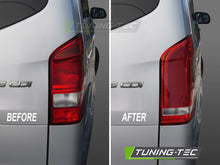 Carica l'immagine nel visualizzatore di Gallery, Fanali Posteriori LED BAR Sequenziali per Mercedes Vito (W447) 2014-2023